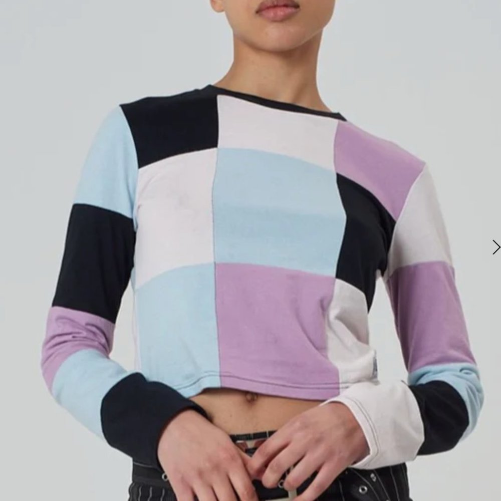 Ragged Priest Information Crop Top